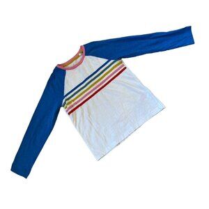 Mini Boden 8/9 Rainbow Tee